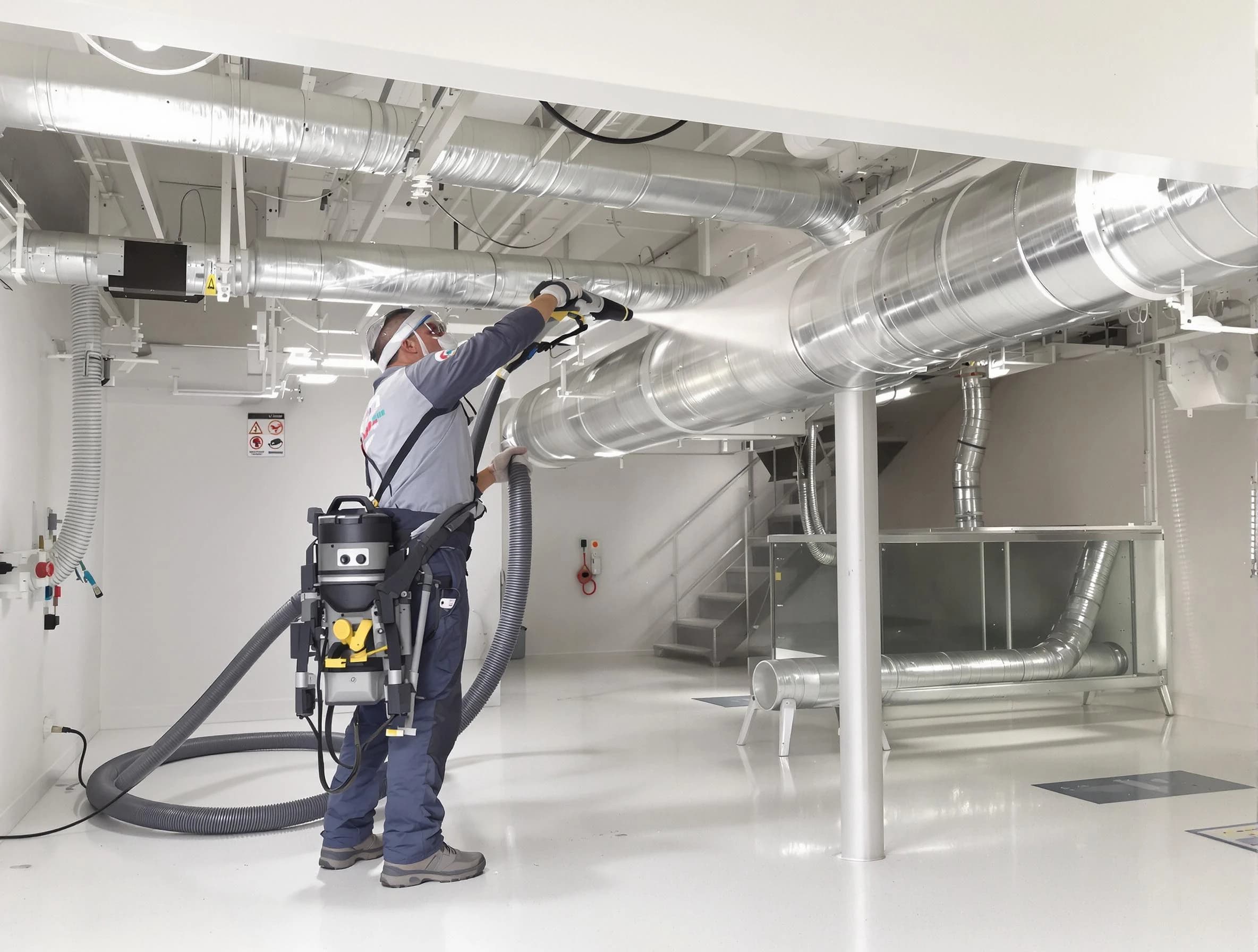Professional central duct cleaning by Frederick Air Duct Cleaning in Frederick