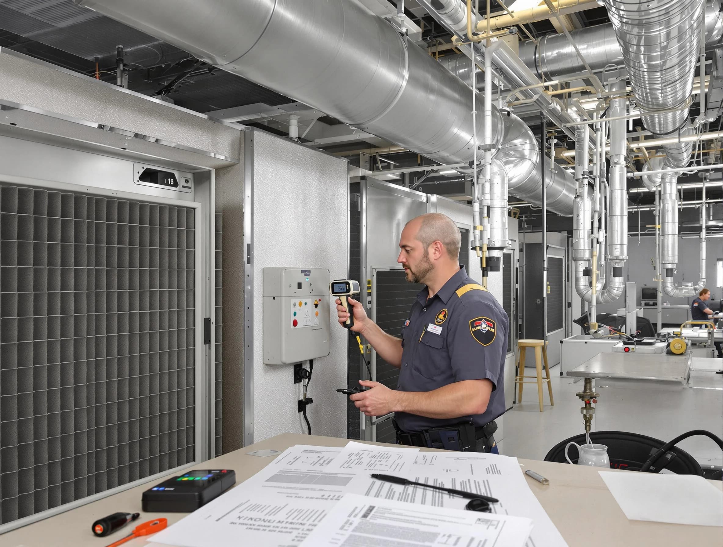 Professional filter system inspection by Frederick Air Duct Cleaning in Frederick