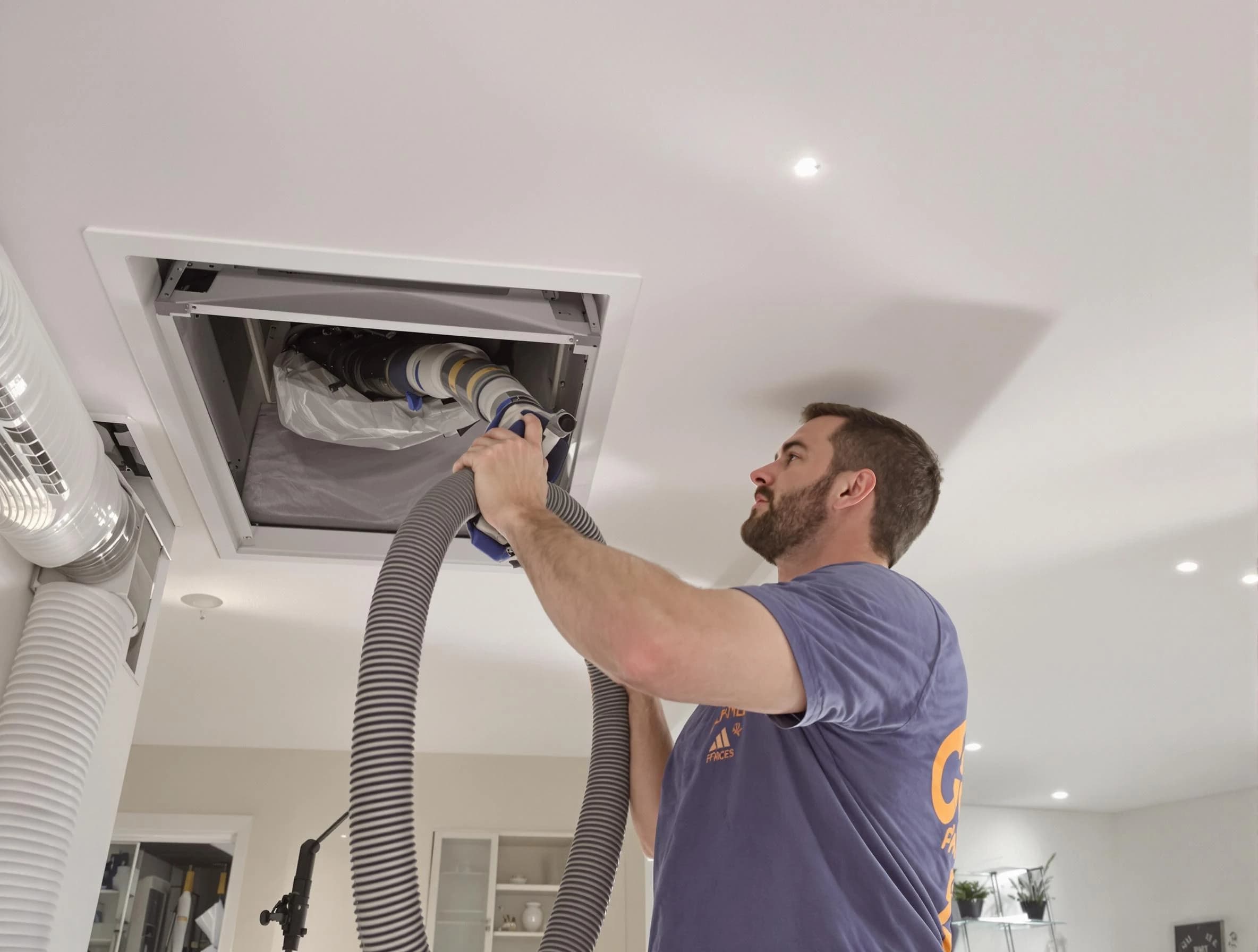 Precision indoor duct cleaning by Frederick Air Duct Cleaning in Frederick