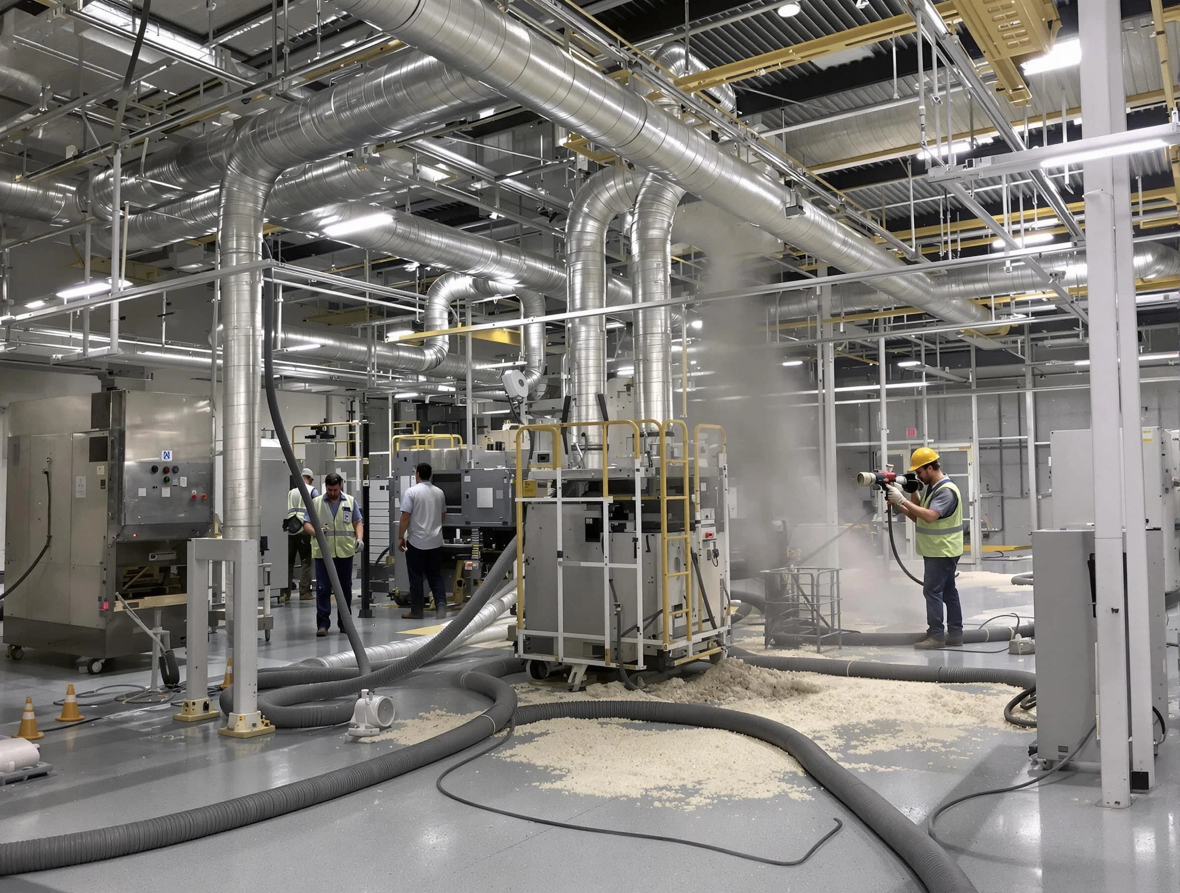 Heavy-duty industrial duct cleaning by Frederick Air Duct Cleaning in Frederick