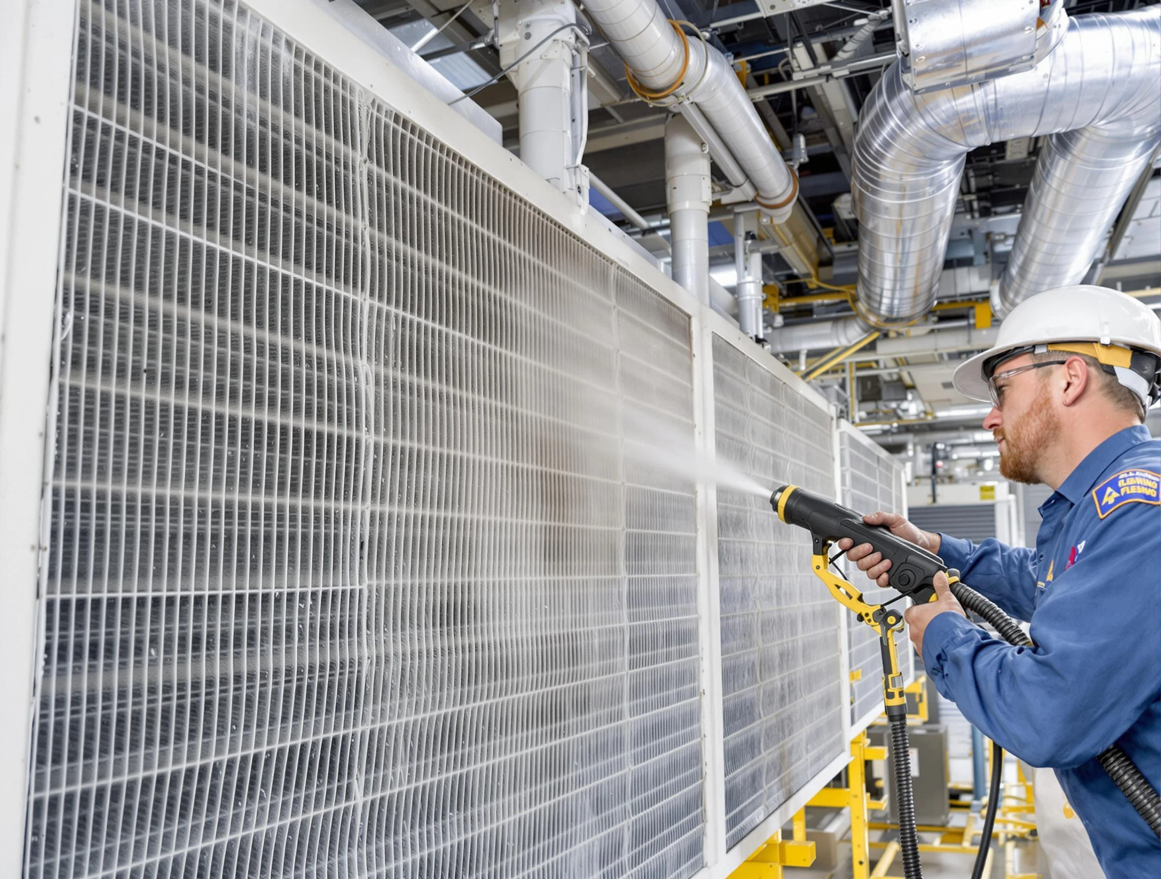 Professional commercial coil cleaning by Frederick Air Duct Cleaning in Frederick