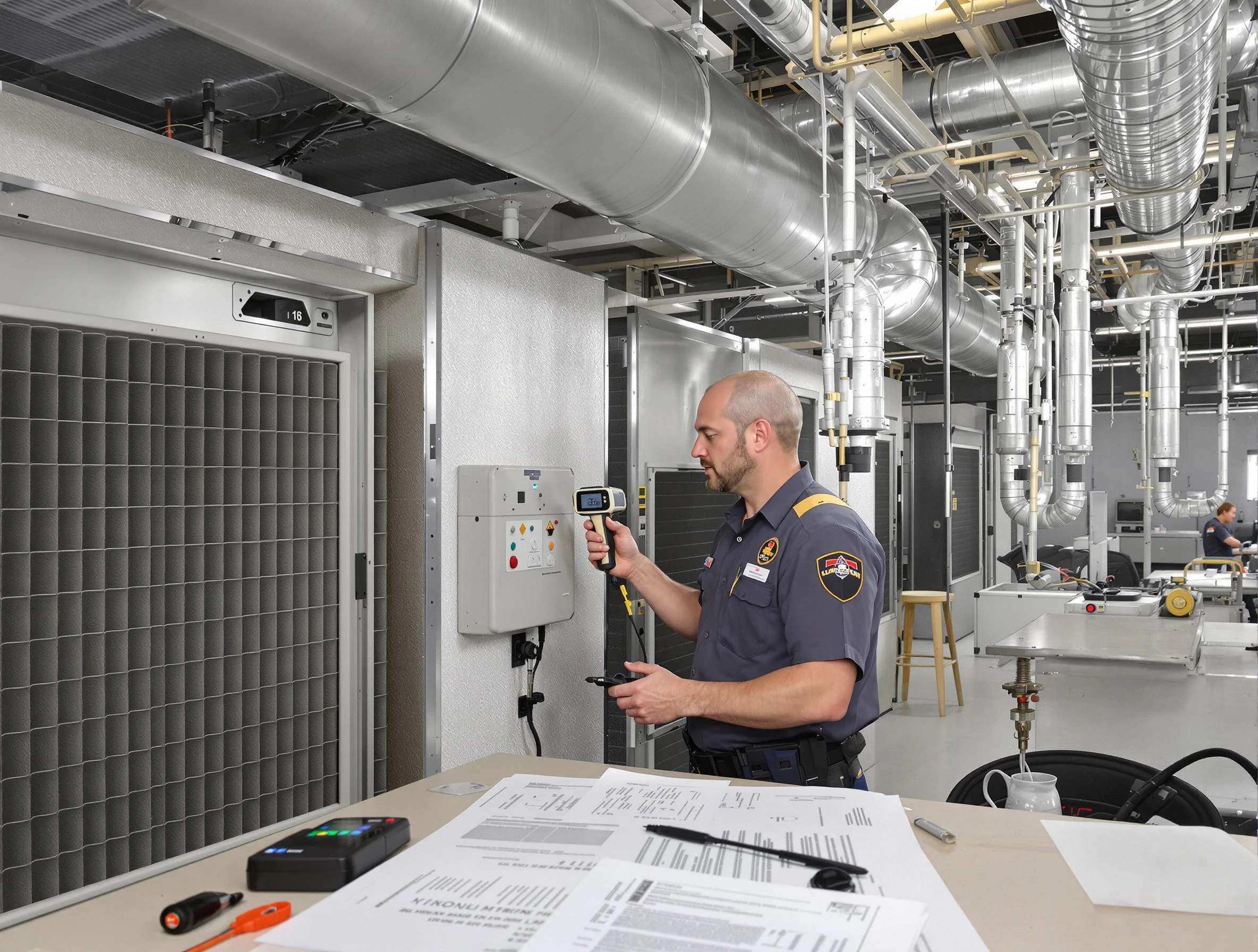 Professional filter system inspection by Frederick Air Duct Cleaning in Frederick