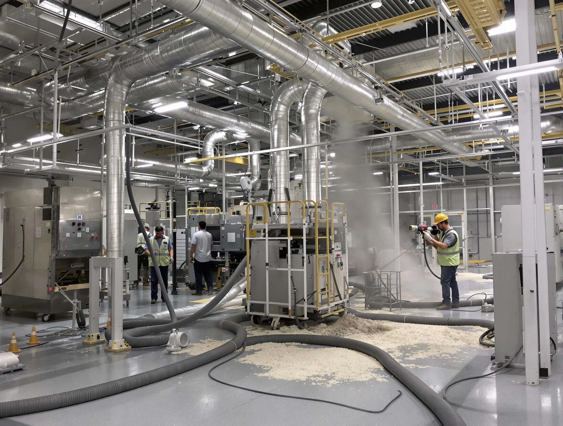 Heavy-duty industrial duct cleaning by Frederick Air Duct Cleaning in Frederick